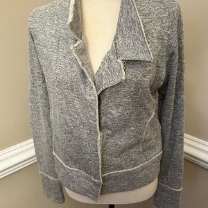 TSHIRT FITTED MOTO JACKET SIZE M